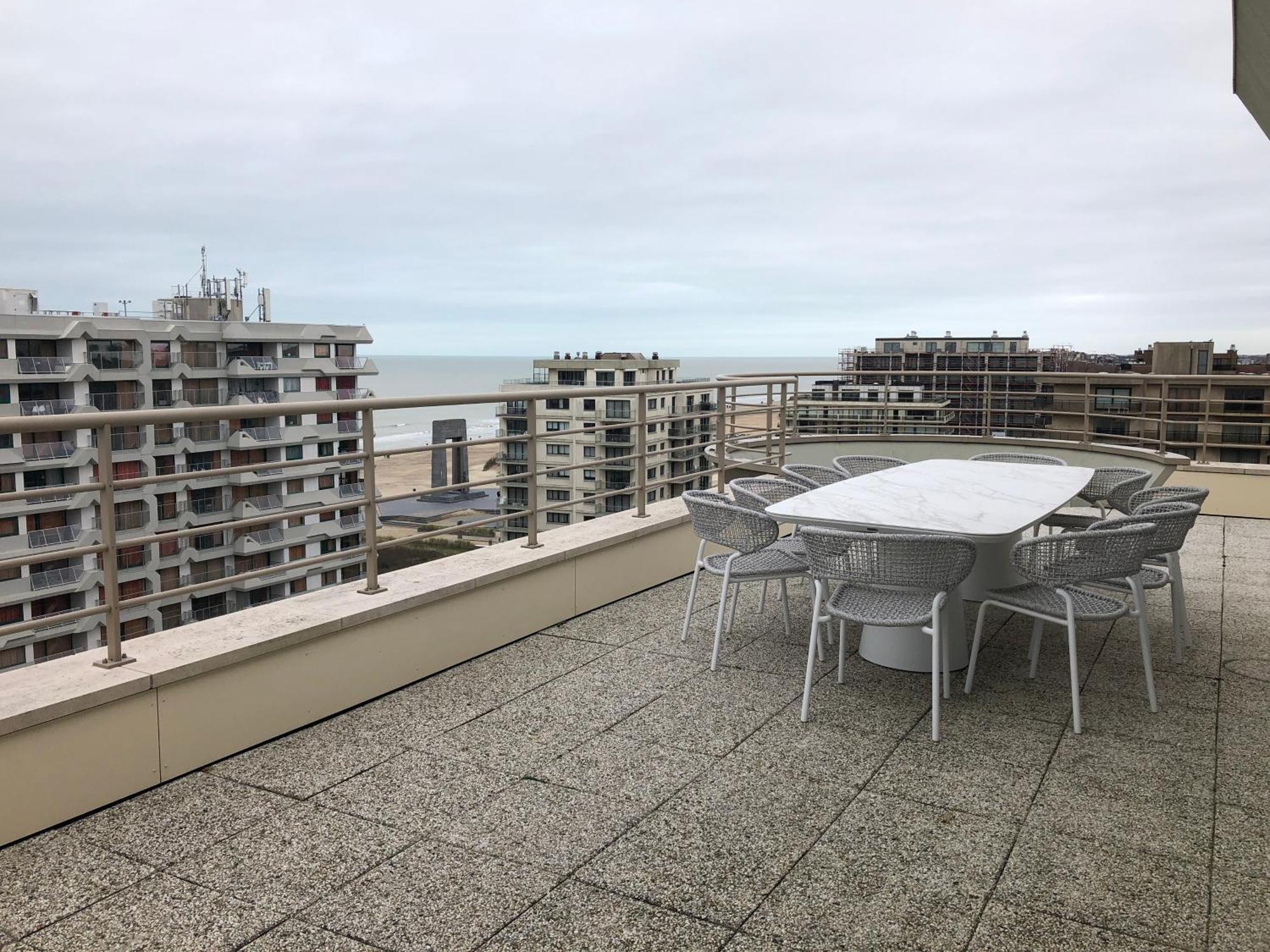 Апартаменти Duplex Penthouse Super Zeezicht Де-Панне Екстер'єр фото
