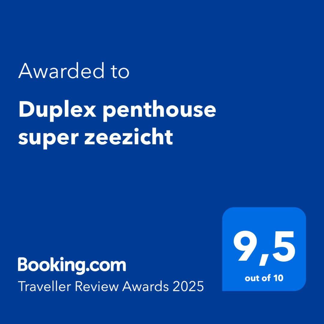 Апартаменти Duplex Penthouse Super Zeezicht Де-Панне Екстер'єр фото